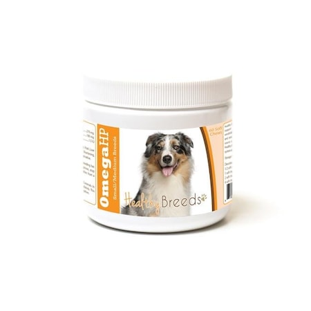 Healthy Breeds Healthy Breeds 840235186816 Australian Shepherd Omega HP Fatty Acid Skin & Coat Support Soft Chews 840235186816